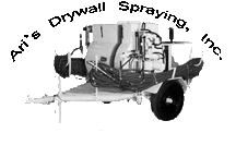 Ari's Drywall Spraying Spray Rig